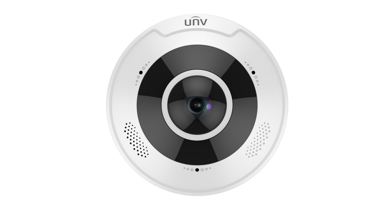 UNV Ultra H.265 12MP Vandal-Resistant Fisheye Dome