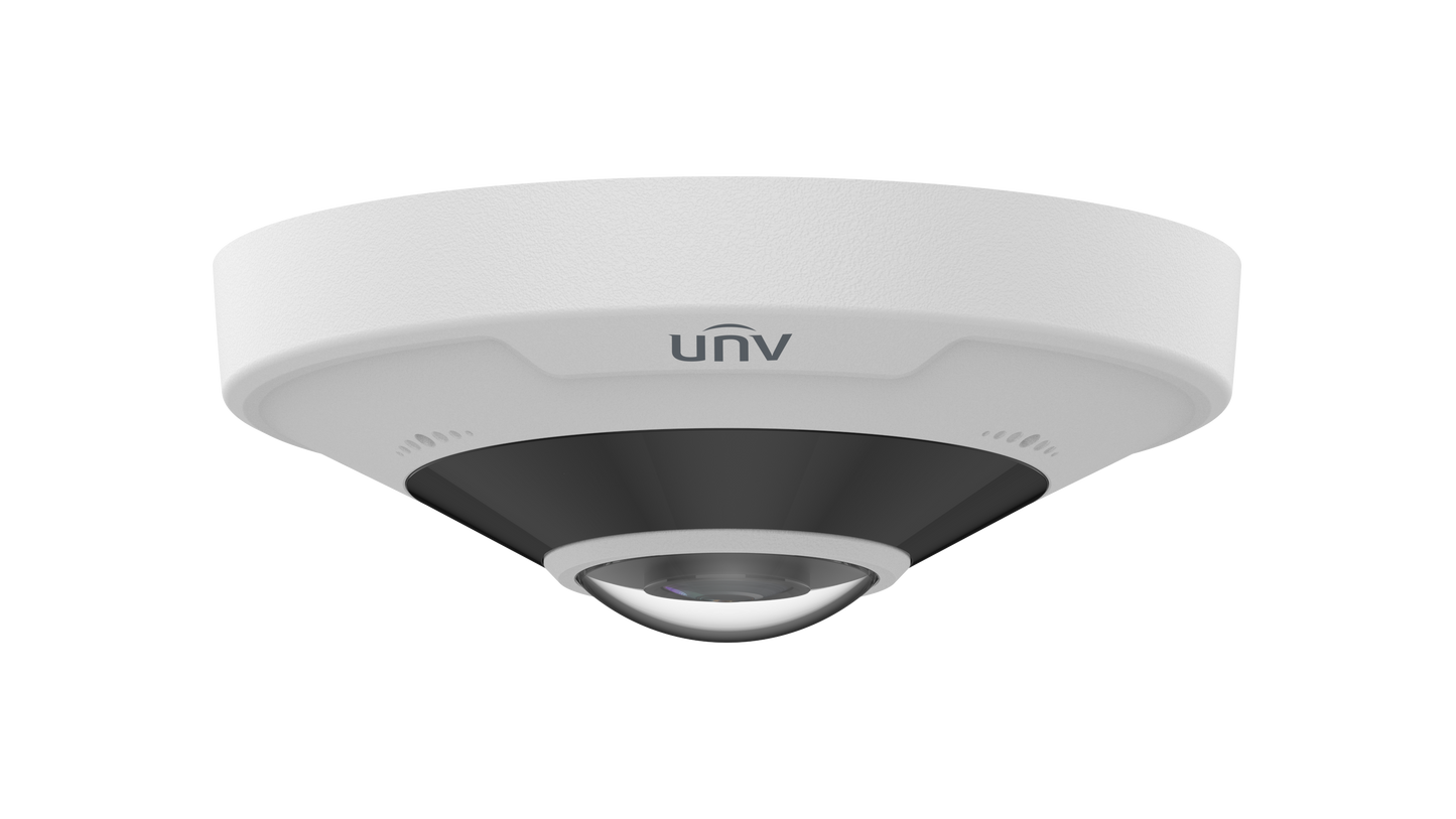 UNV Ultra H.265 12MP Vandal-Resistant Fisheye Dome