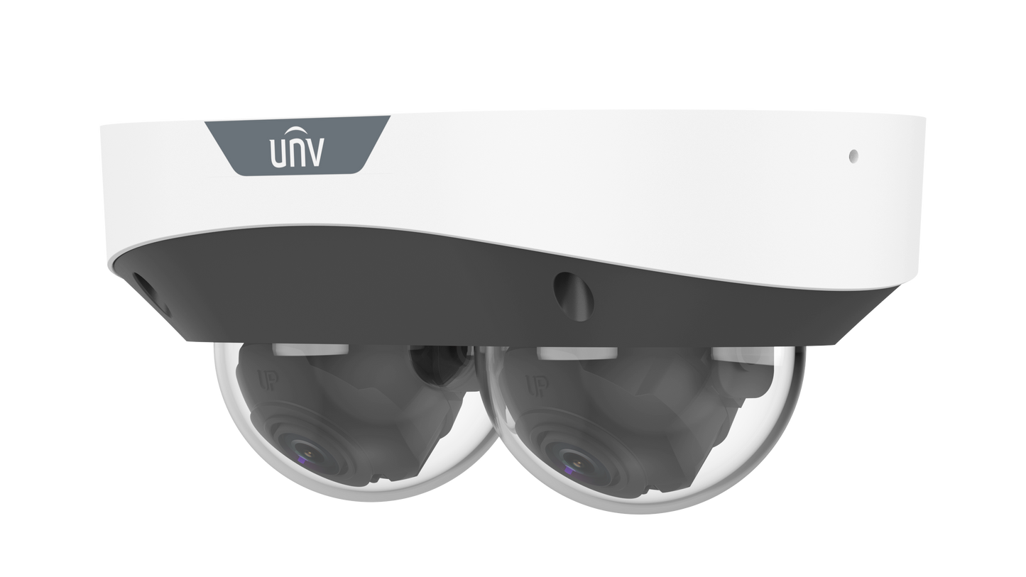 UNV Ultra H.265 Dual 4MP Fixed IP Dome Camera