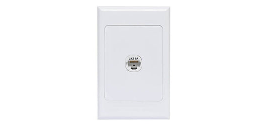 Mercury Single Wall Mount Modular Socket RJ45 for high-quality Ethernet connectivity
