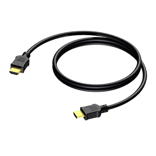 PROCAB BSV110 HDMI A Male to HDMI A Male Cable with Ethernet, 3 Meter length