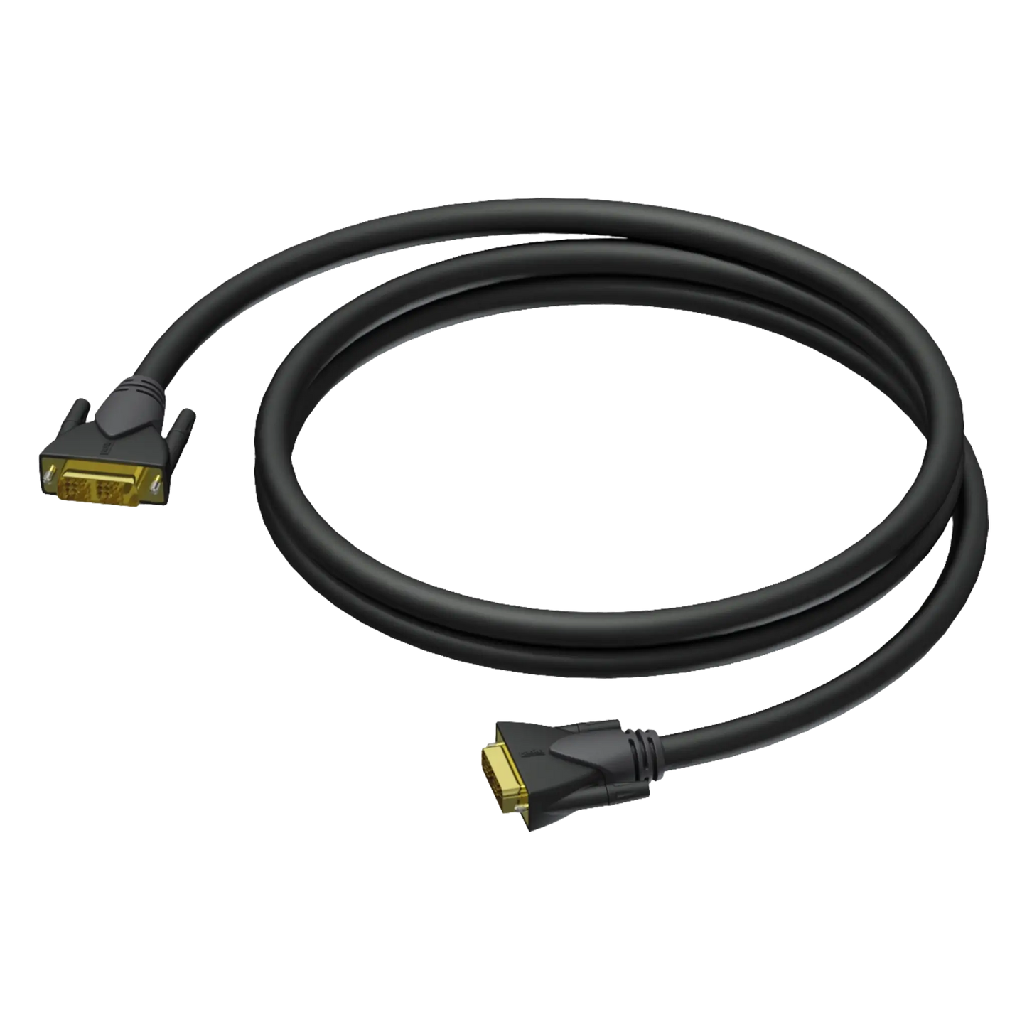 PROCAB CLV140 DVI-D Male to Male Dual Link Cable, 3 Meter length, designed for high-quality video transmission.