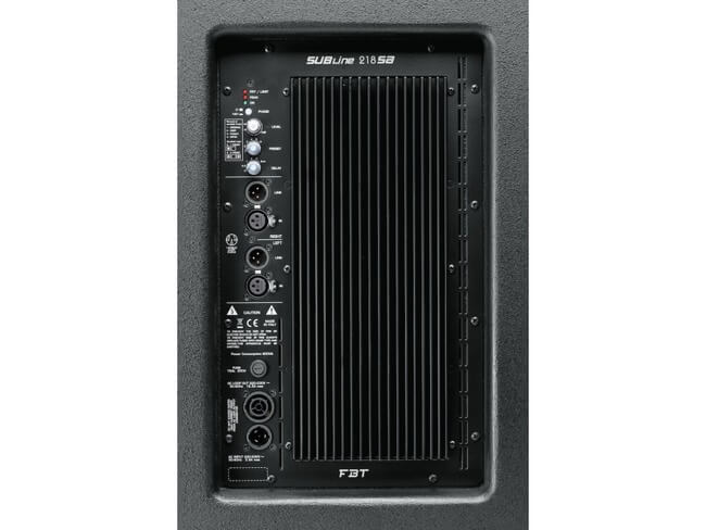 FBT SUBLINE218SA 2x18 inch 1200W RMS reflex active subwoofer image