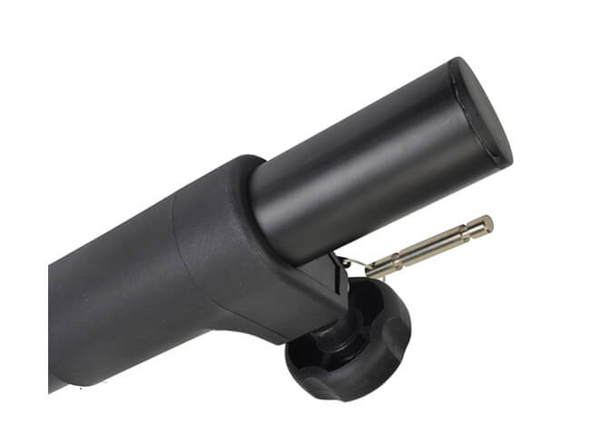 FBT MSA220BK Telescopic Speaker Pole with M20 Thread, showcasing its adjustable height and sturdy design.