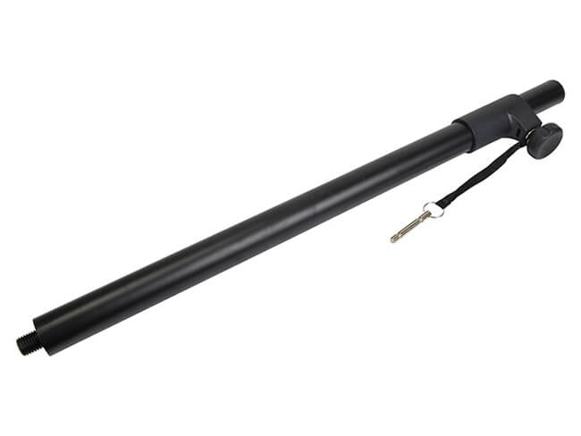 FBT MSA220BK Telescopic Speaker Pole with M20 Thread, designed for adjustable height and stability.