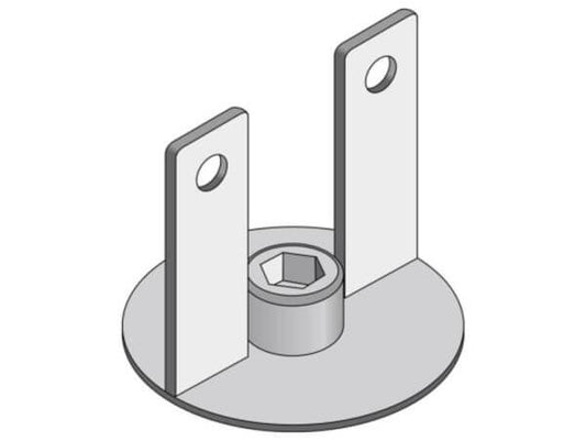 FBT MS-J210 Metal Fixing Bracket designed for MS-F210 to Subline 218/Mitus 218