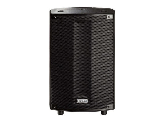 FBT PROMAXX114A 14 inch active bass reflex speaker with 700W and 200W RMS power, showcasing its sleek design.