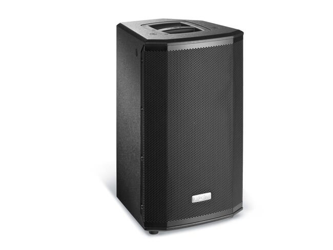 FBT VENTIS110A 10 inch active bass reflex speaker, showcasing its design and features.