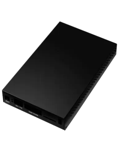 MikroTik Indoor Case designed for M11G and RB series routers, showcasing its compact and functional design.