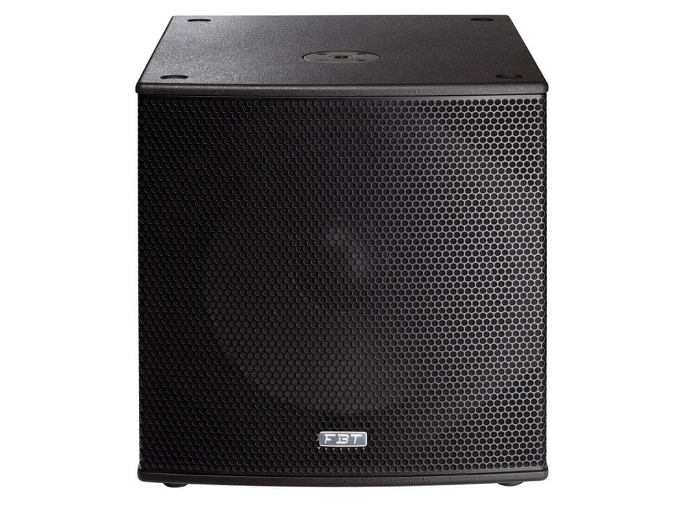 FBT SUBLINE118SA 18-inch 1200W RMS Reflex Active Subwoofer front view