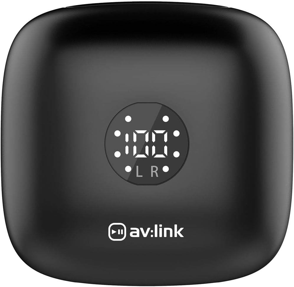 AVLINK Sweat-Proof True Wireless Sports Stereo Headphones