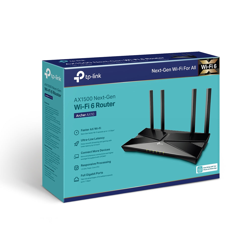 TP-Link Archer AX10 Wi-Fi 6 Router