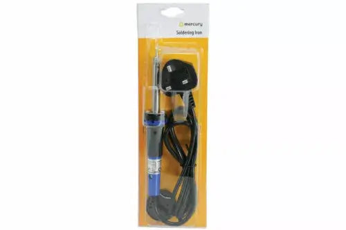 Mercury 703.238 Electric Soldering Iron 30W with a high-quality long-life bit tip.