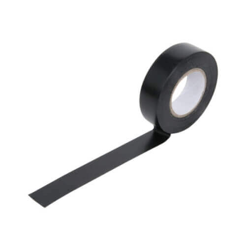 MERCURY NITTO BLACK INSULATION TAPE, 19mm x 20m, flame retardant electrical tape for insulation and protection.