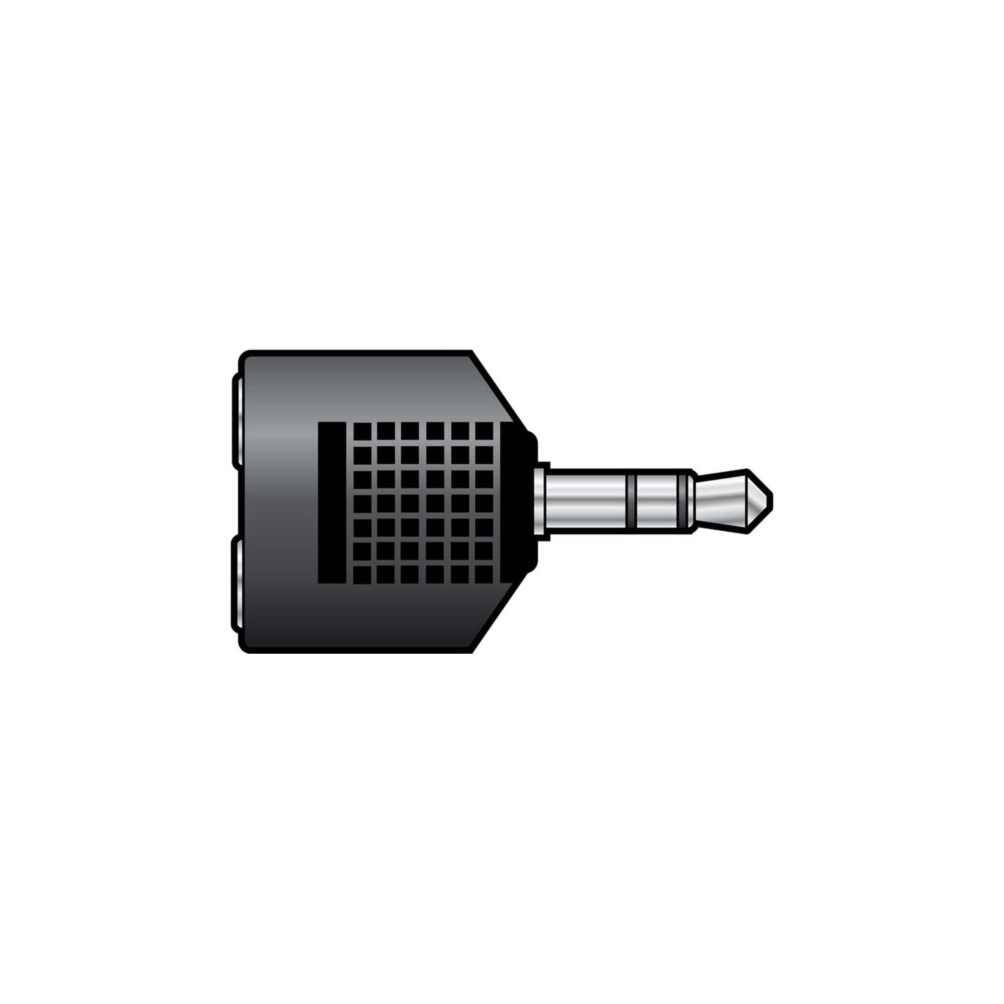 TVA ADAP 3.5mm Stereo Male to Dual 3.5mm Stereo Female Socket Adaptor