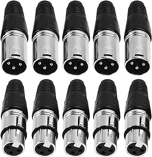 QTX 3-Pin XLR Inline Socket, a durable audio connector featuring strain relief for secure connections.