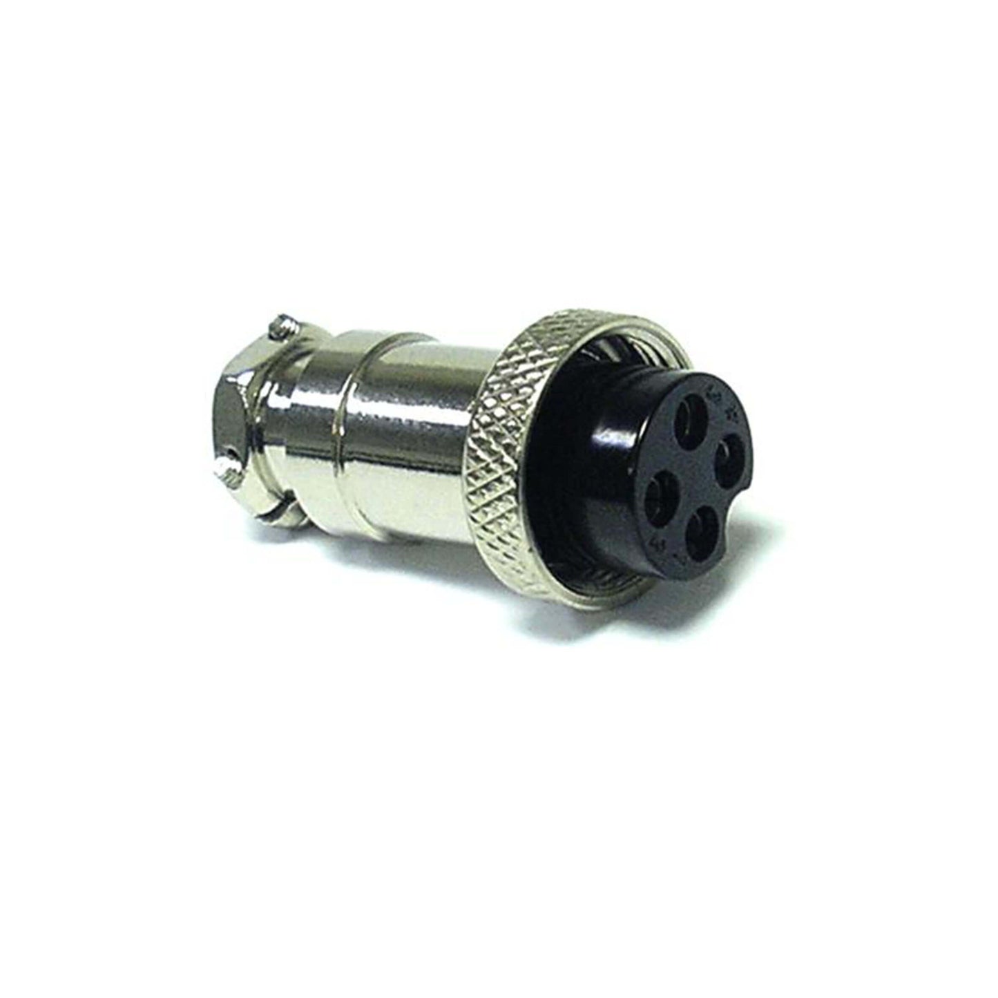 Image of TVA 4 Pin Socket NC-514, a premium multi-pin in-line female connector.