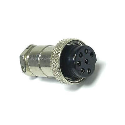 TVA 7 Pin Socket NC-520, a durable microphone connector designed for reliable audio connections.