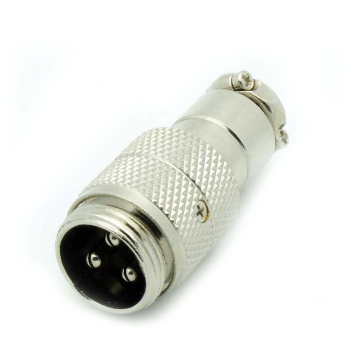 TVA 3 Pin NC Plug Cable Mount, a durable multi-pin connector suitable for audio and lighting applications.