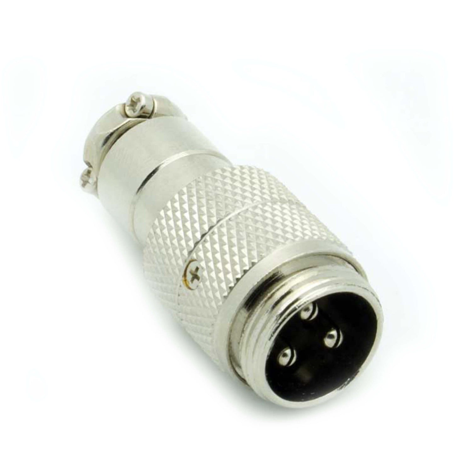 TVA 3 Pin NC Plug Cable Mount, a durable multi-pin connector designed for audio and lighting applications.
