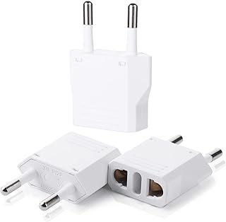 SKYTRONIC 110V USA Plug to 220V Socket Adapter - Reliable Voltage Converter