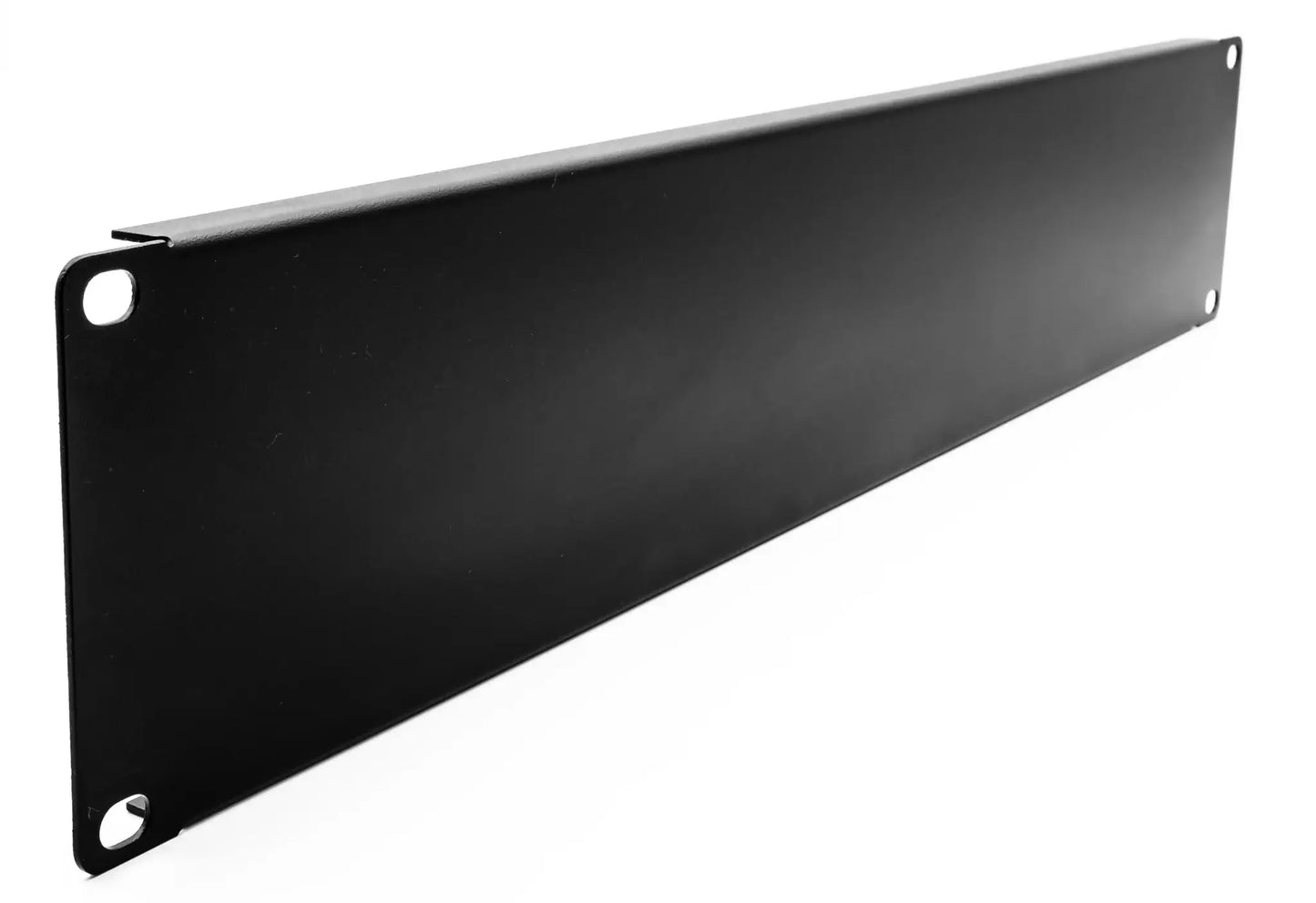Adastra 19-Inch 3U Blanking Panel in black powder-coated steel, designed for rack enclosures.