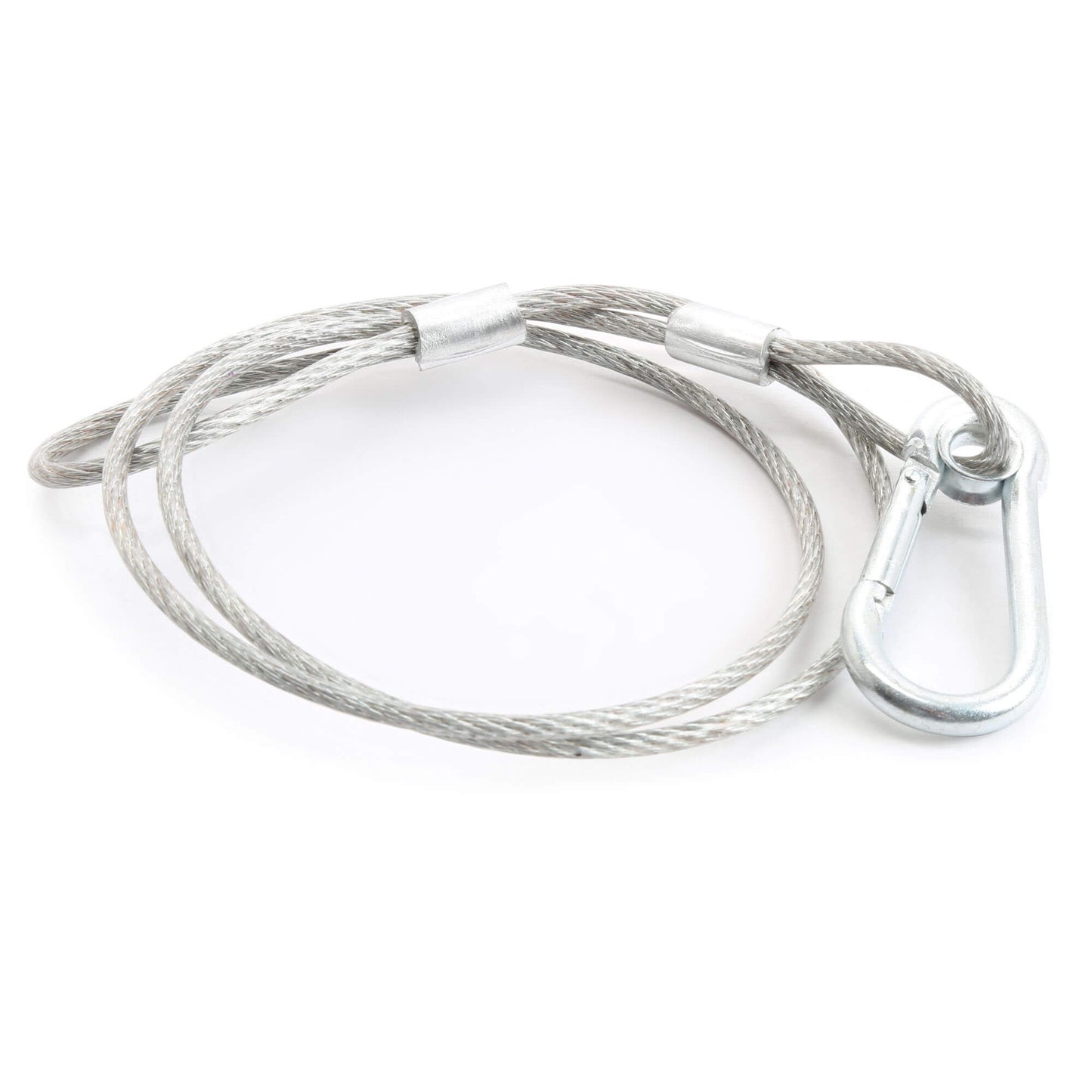 Beamz SAF20 Steel Safety Cable, 70cm length and 2mm diameter, designed for secure rigging and safety applications.