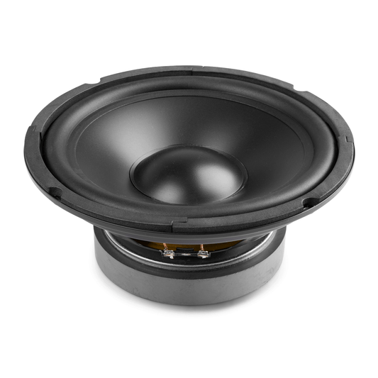 Fenton Woofer PP Hi-Fi 8-inch 100W speaker in white front view