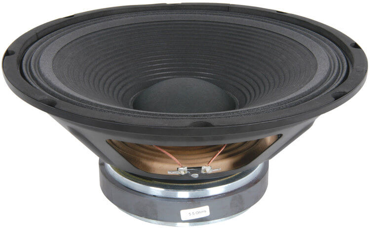 Image of the QTX 12-Inch Replacement Driver designed for QS Series Speakers models QS12 and QS12A.