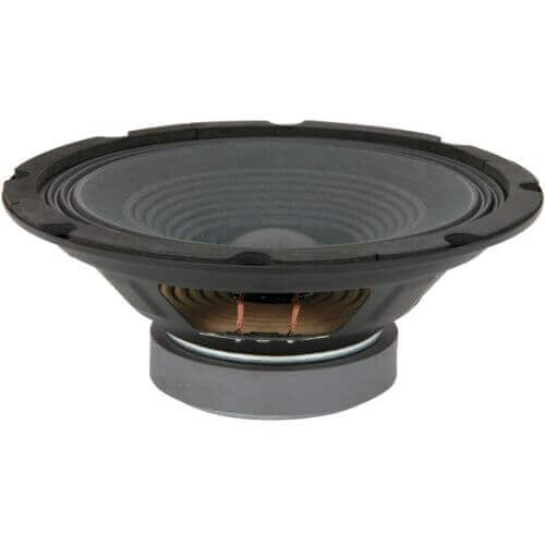 QTX 902.528UK 8-Inch Replacement Driver for QR Active Speakers with specifications of 75W RMS and 4 Ohm.