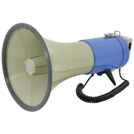 Adastra L80R Sling Megaphone with Looper, a 25W portable PA system featuring a clip-on microphone.