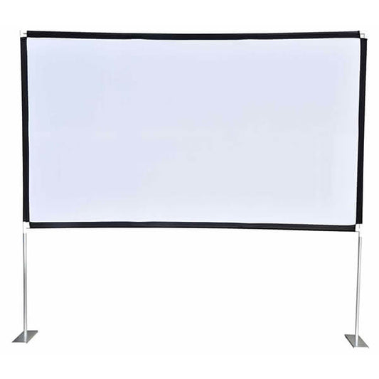 AVLINK PFFS100 100-Inch Fast Fold Projector Screen in a portable and lightweight design.