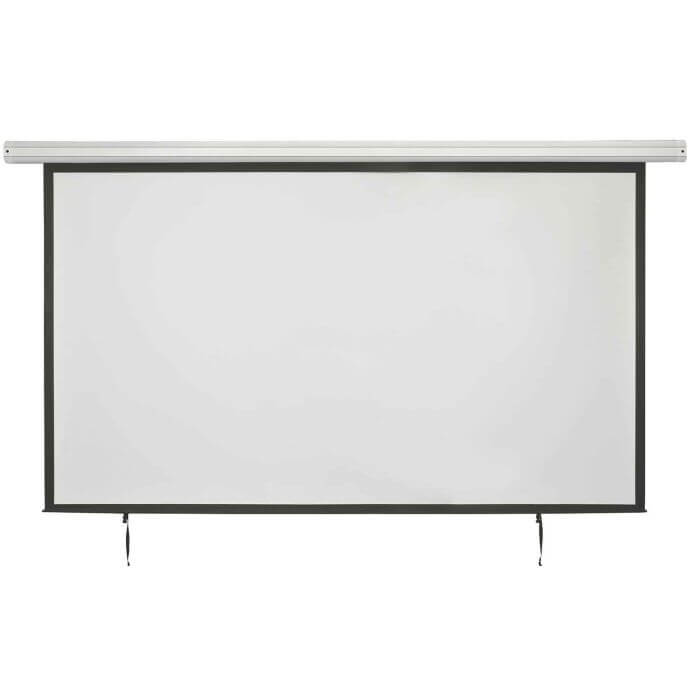 AVLINK EPS100 100 inch electric motorised projector screen in 16:9 format