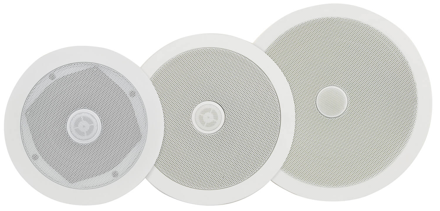 Adastra C5D 5.25-Inch Ceiling Speaker featuring a directional tweeter, designed for high-quality sound with a power output of 60W RMS.