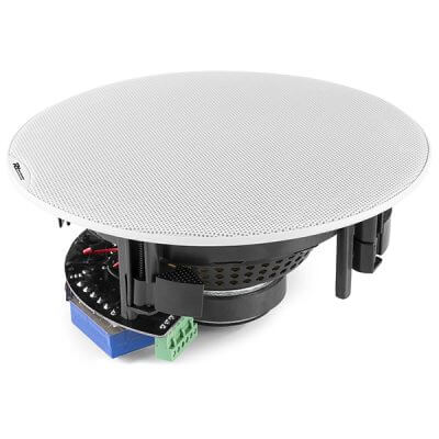 Power Dynamics FCS6 6.5-Inch 2-Way Slimline Ceiling Speaker designed for high-quality audio in ceiling installations.