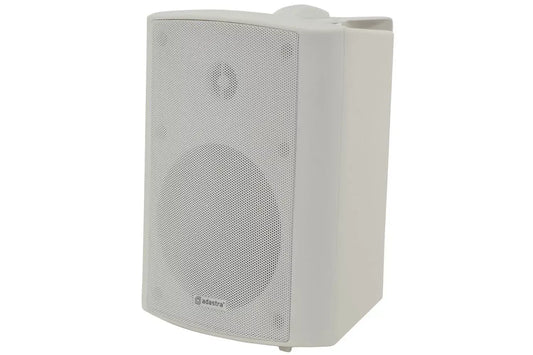 Adastra BP5V-W 100V Weatherproof Speaker 5.25 inch in white, designed for outdoor installations.