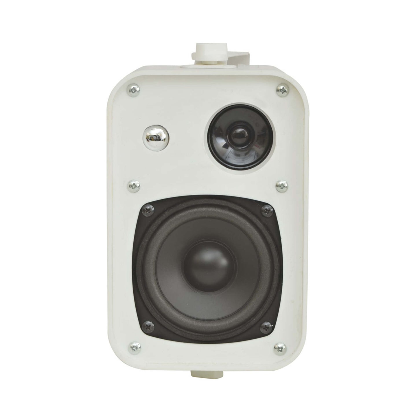 Adastra B30V 100V Line 4-Inch Background Speaker Pair in white, designed for background music in commercial spaces.