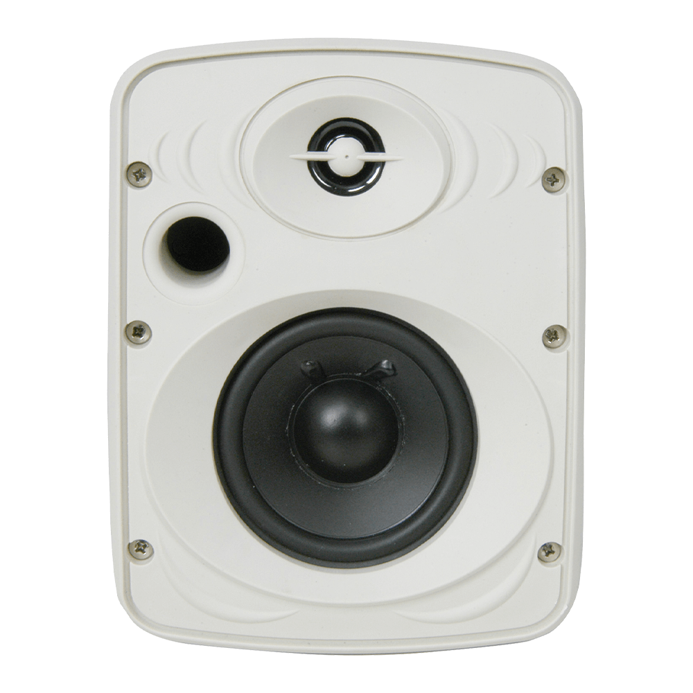 Adastra FC4V-W Compact 4-Inch 100V Wall Cabinet Speaker in weatherproof white finish