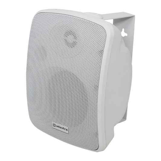 Adastra FC4V-W Compact 4-Inch 100V Wall Cabinet Speaker in weatherproof white finish.