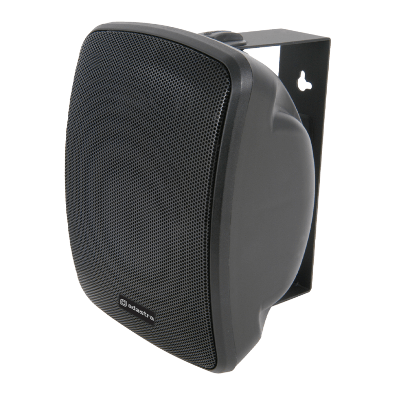 Adastra FC4V-B Compact 4-Inch 20W 100V Wall Cabinet Speakers in Black color