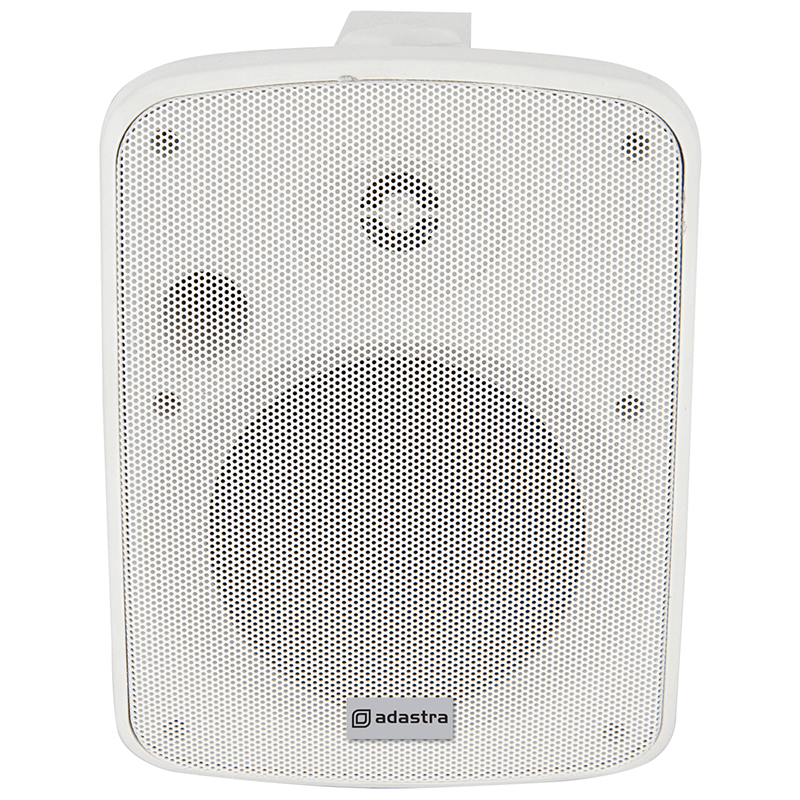 Adastra FC5V-W 100V 5.25-Inch weatherproof background speaker in white color.
