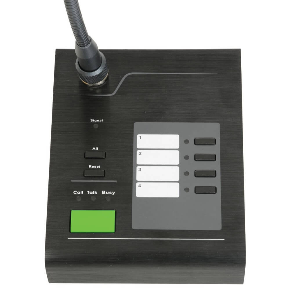Adastra CS4 Paging Microphone with Call Station designed for RM244V Mixer Amplifier