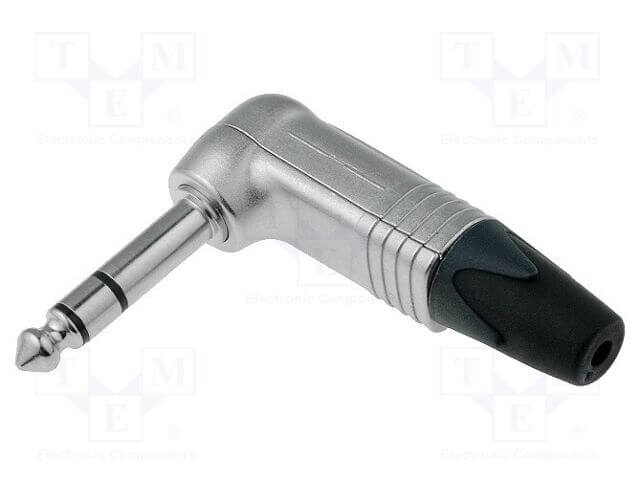 NEUTRIK 6.3MM Slimline Right Angle Stereo Plug NP3RCS - Premium Audio Connector