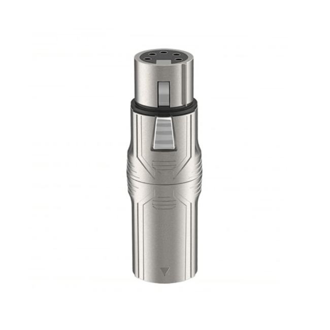 Roxtone Leader Series 3P XLR Plug to 5P XLR Socket Adapter image