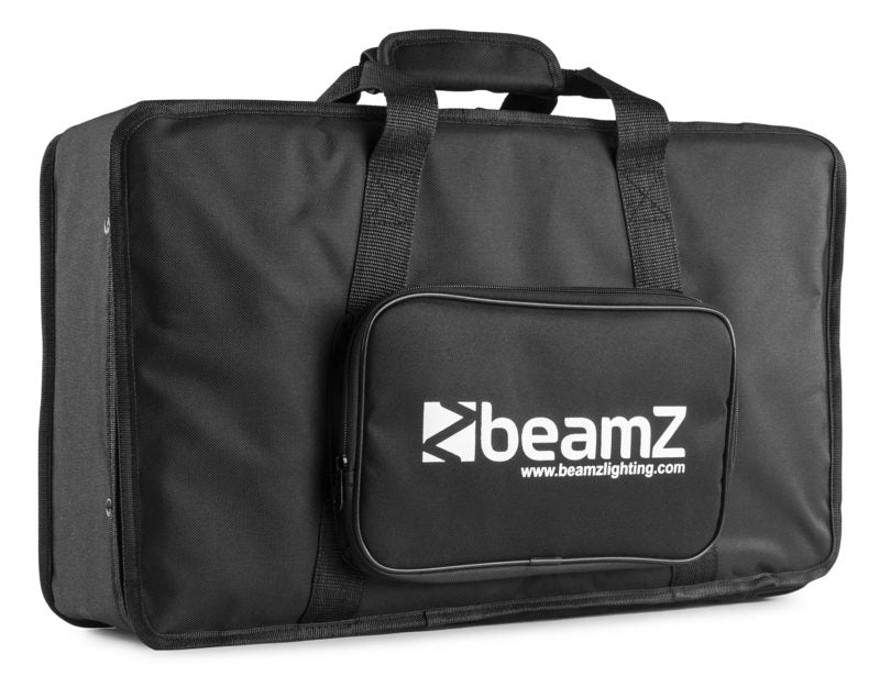 Front view of the front of the AC-440 Soft Case 6 Uplights BBP94/BBP96S - BeamZ Protective Storage.