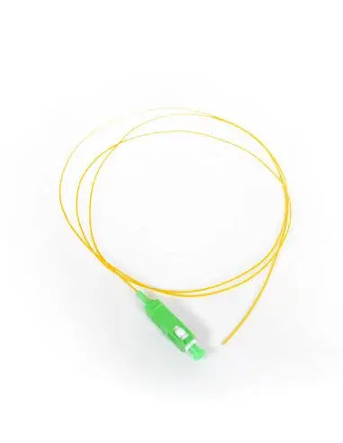 Acconet SC/APC Fiber Pigtail, 1 meter length, designed for high-performance fiber optic connections.