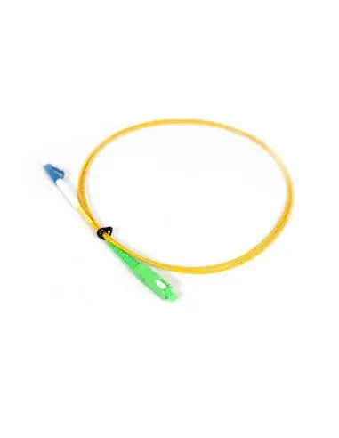 Acconet Patch Lead SC/APC to LC/UPC Simplex 1 Meter, a fiber optic cable used for high-speed data transmission.