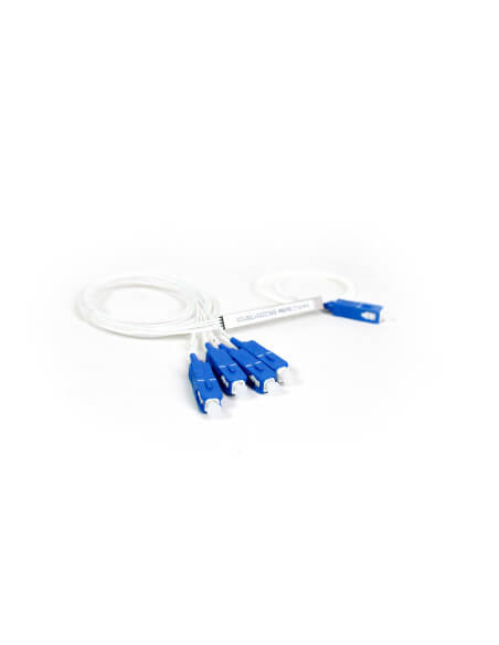 Acconet Fibre Splitter 1/4 - a device used for splitting optical fiber signals.