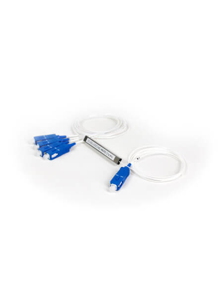 Acconet Fibre Splitter 1/4, a device used for splitting optical fibre signals.