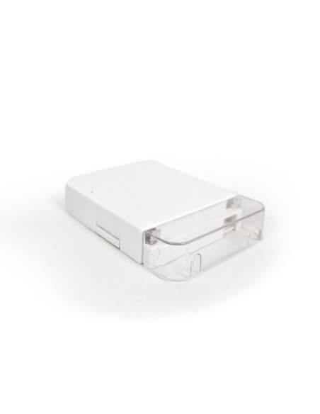 Acconet Termination Box with 1 port, used for network connections.
